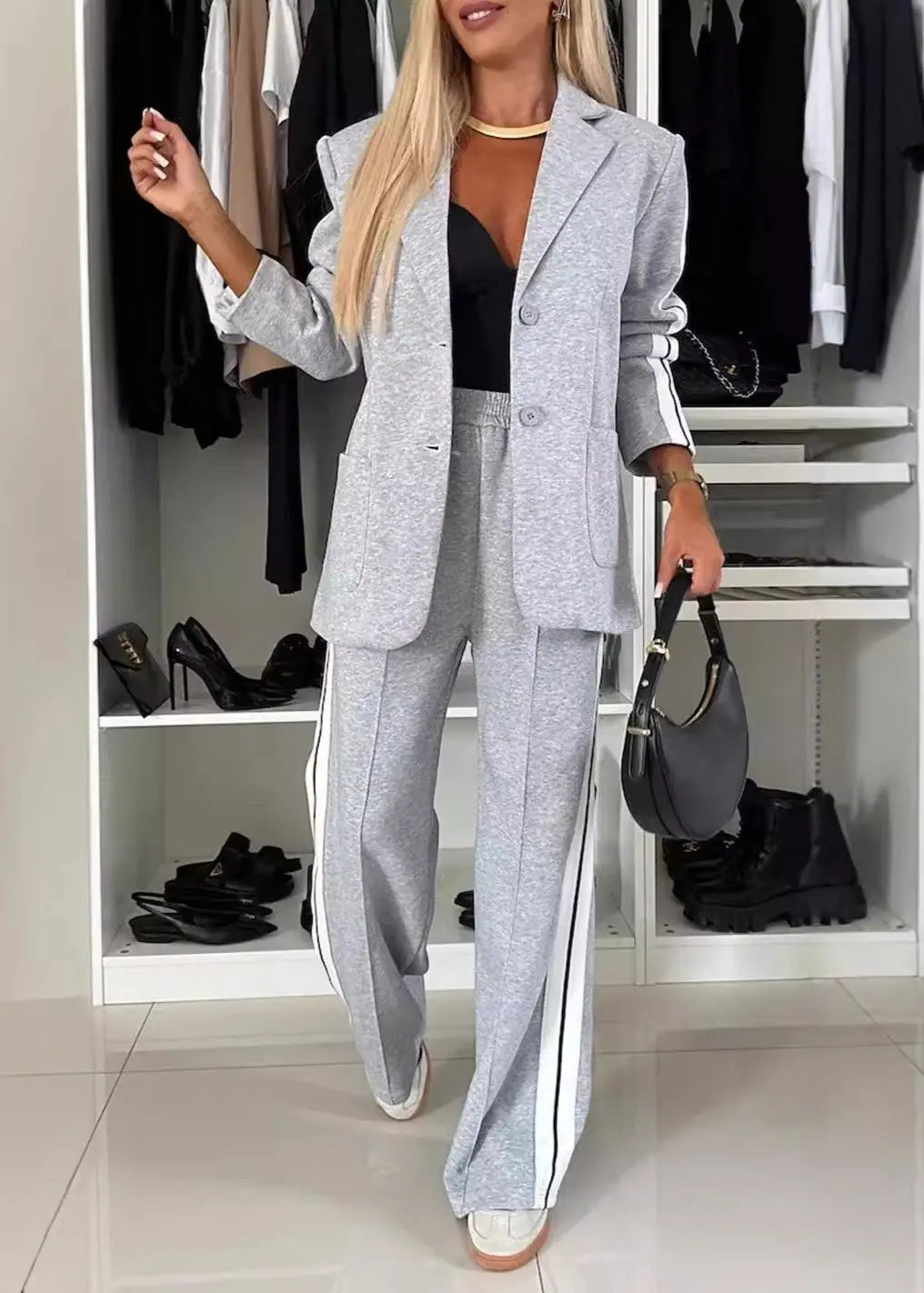 Ensemble veste et pantalon rayé ORIS WEAR