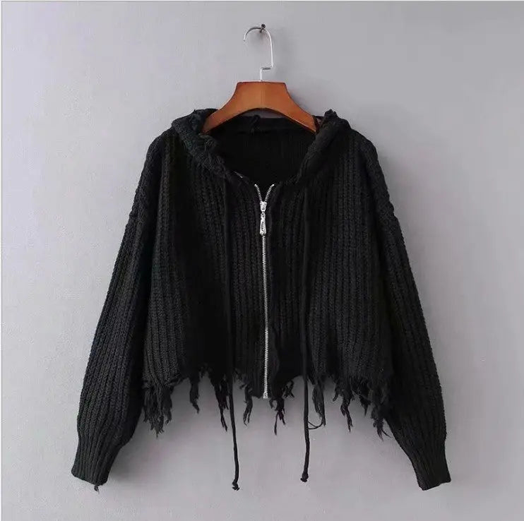 Pull Oversize Épaules Dénudées Maille Fluffy ORIS WEAR