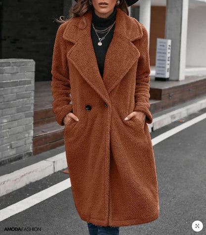 Veste femme fluide caramel — ORIS WEAR