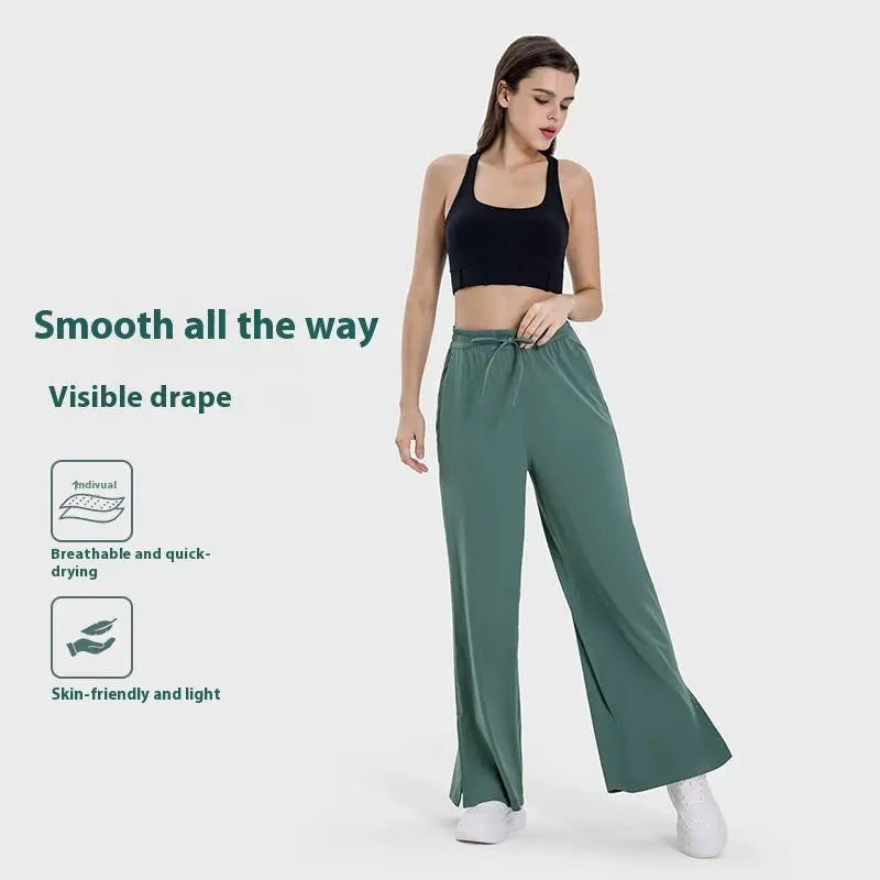 Loose Yoga Pants Side Pocket Leisure ORIS WEAR