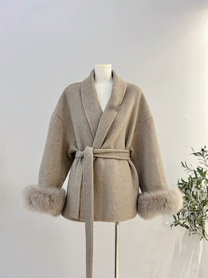 Manteau Adèle Élégance Double Face ORIS WEAR