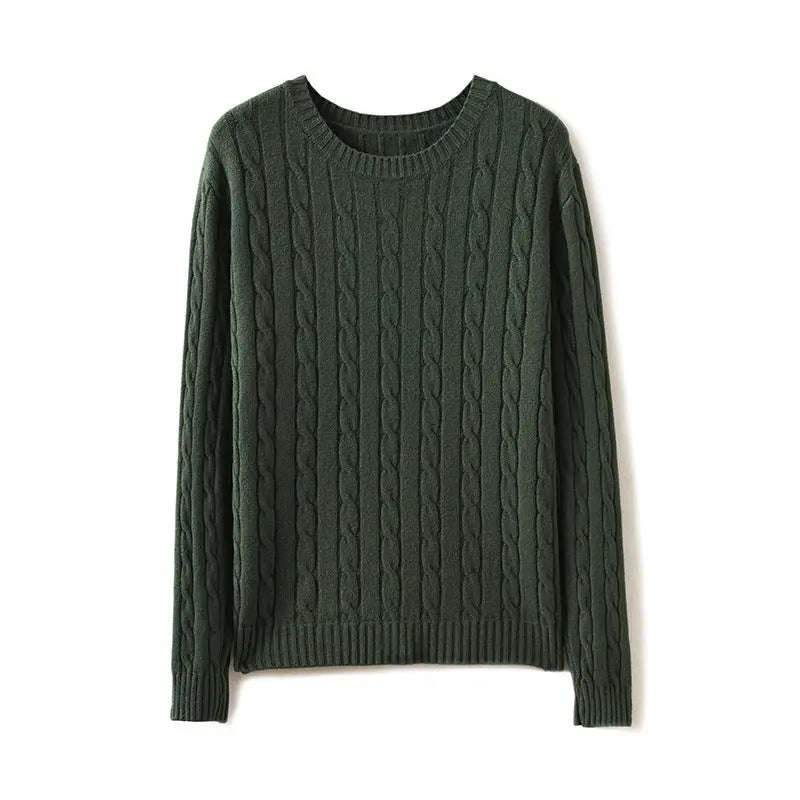 Pull torsadé à manches longues pour femme ORIS WEAR