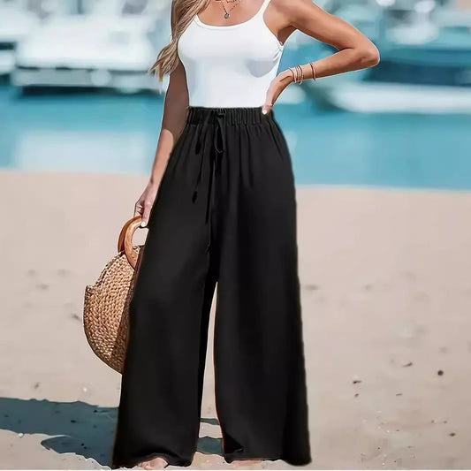 Pantalon Large Décontracté Élégant Femme ORIS WEAR