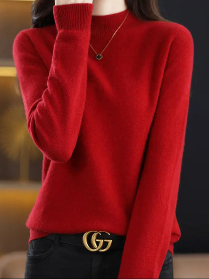 Pull en laine col montant chic et confortable ORIS WEAR