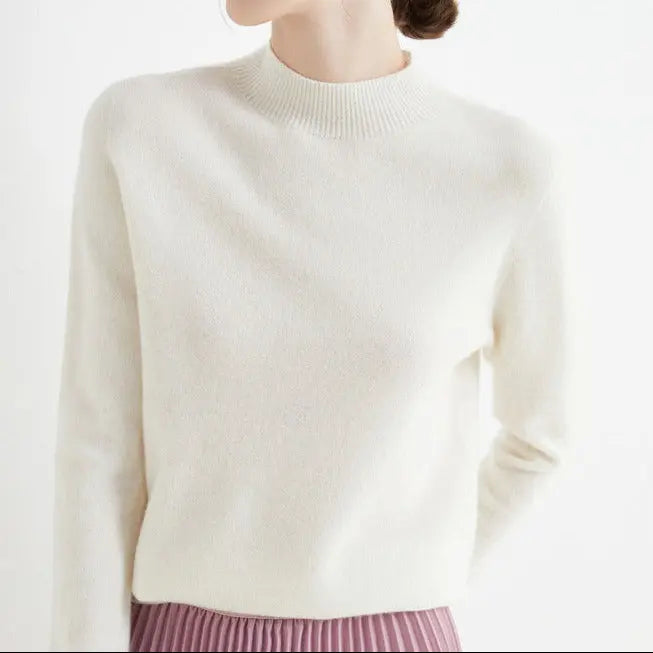 Pull en laine col montant chic et confortable ORIS WEAR