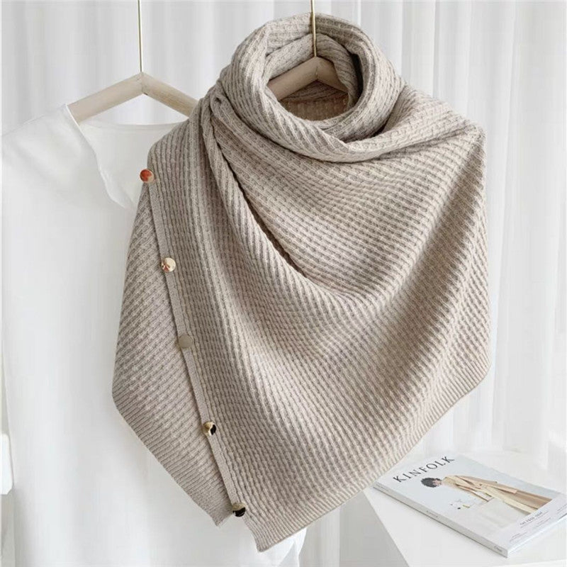 Cape snood femme en cachemire ORIS WEAR