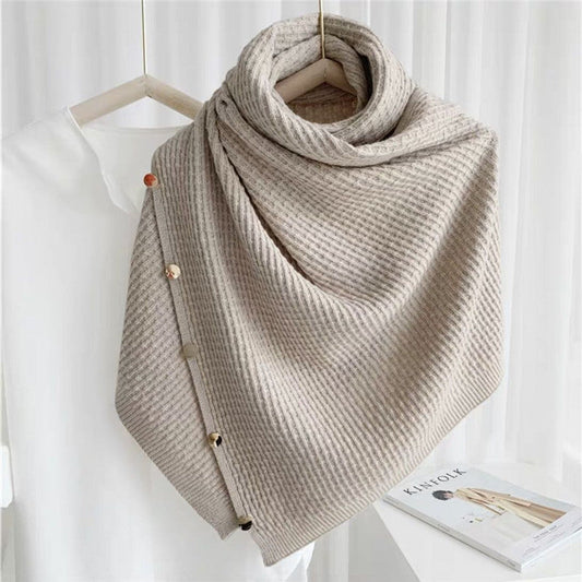 Cape snood femme en cachemire ORIS WEAR