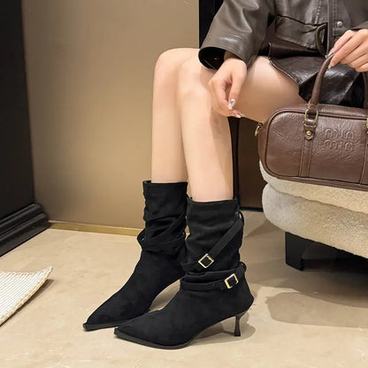 Bottes à talon aiguille – Élégance chic pour vos soirées ORIS WEAR