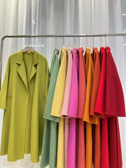 Manteau Aurélie Cachemire Élégance ORIS WEAR