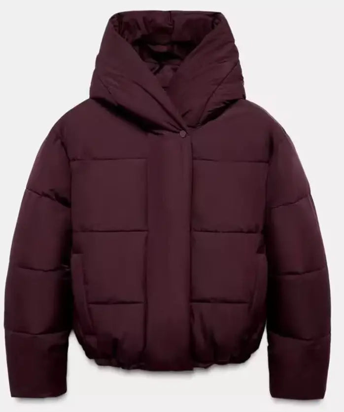 Doudoune courte matelassée à capuche . ORIS WEAR