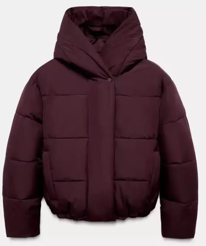Doudoune courte matelassée à capuche . ORIS WEAR