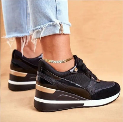 Baskets Plates Platform Sequins Colorblock ORIS WEAR