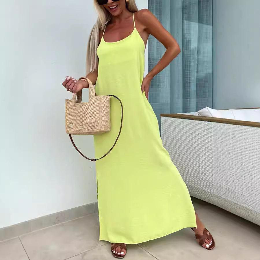 Robe d’Été Large à Bretelles Chic ORIS WEAR