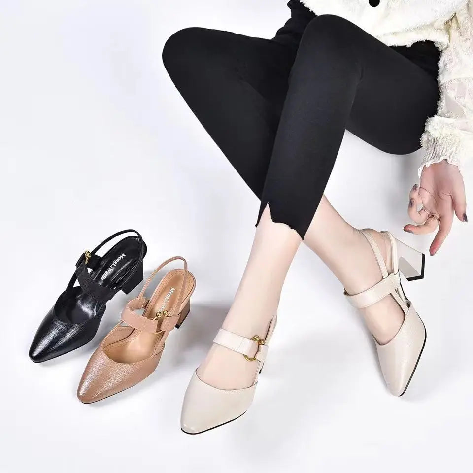 Sandales à Talons Épais Élégantes & Confortables ORIS WEAR