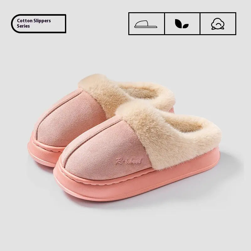 Mules Douillettes Unisexes en Coton Fluffy Antidérapantes ORIS WEAR