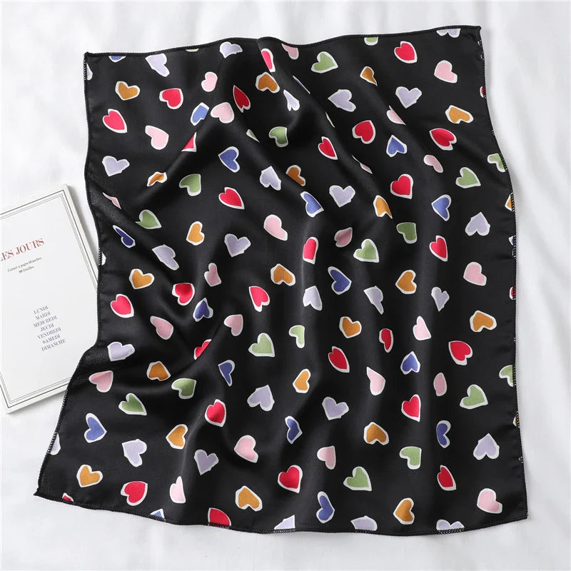Foulard "Cœur Bohème" en Soie ORIS WEAR