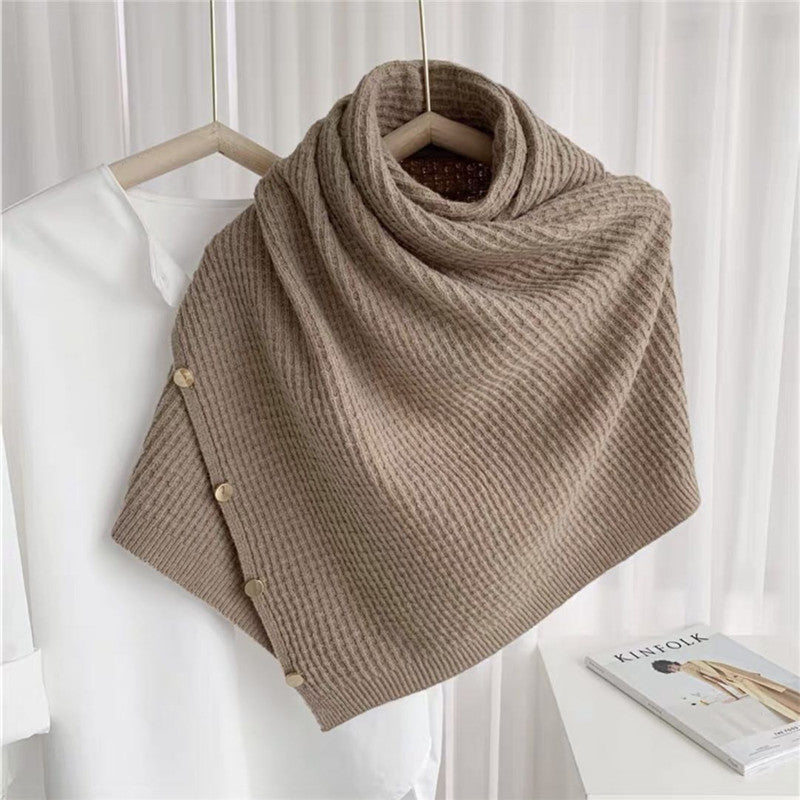 Cape snood femme en cachemire ORIS WEAR