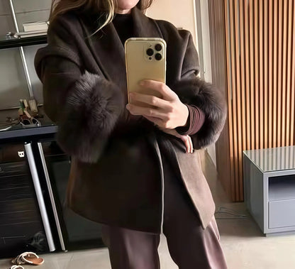 Veste glamour fourrure ORIS WEAR