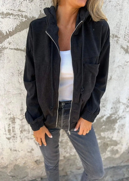 Veste Velours Zippée à Capuche ORIS WEAR