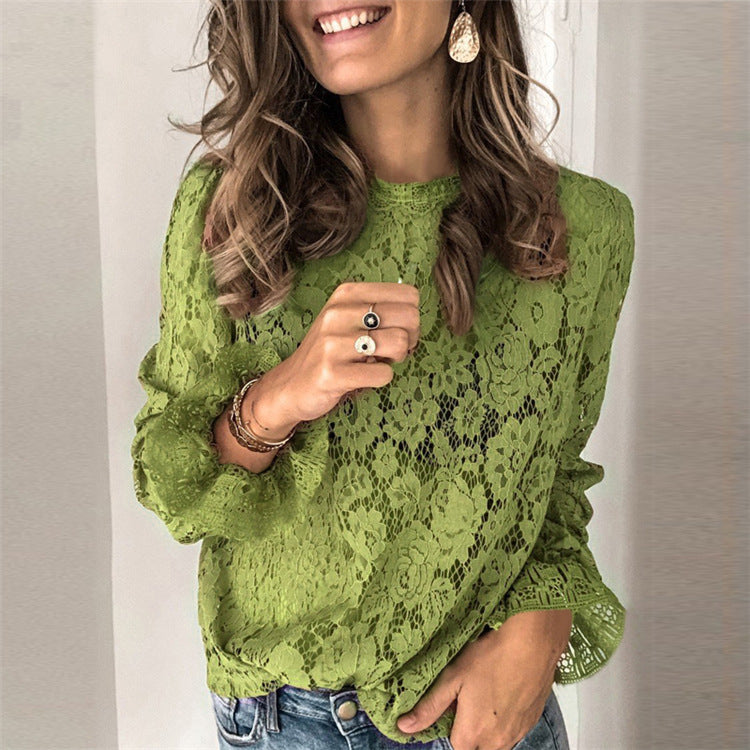 Chemise en dentelle creuse ORIS WEAR