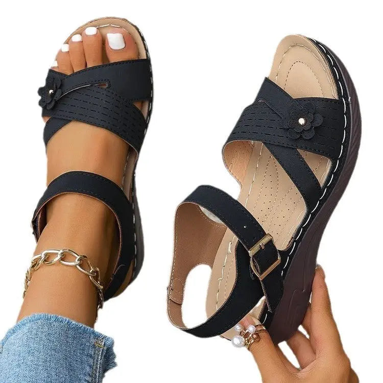 Sandale Élégantes à Bout Rond Style Urbain & Chic ORIS WEAR