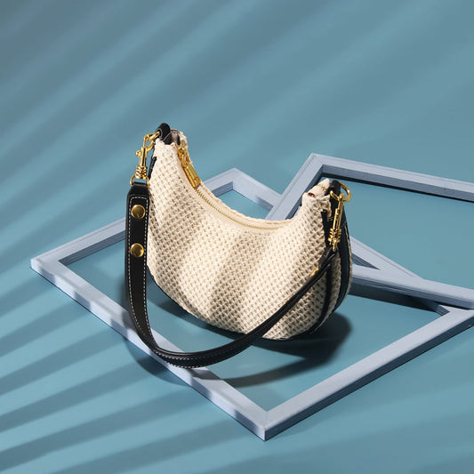 Sac Épaule Raffiné en Paille ORIS WEAR