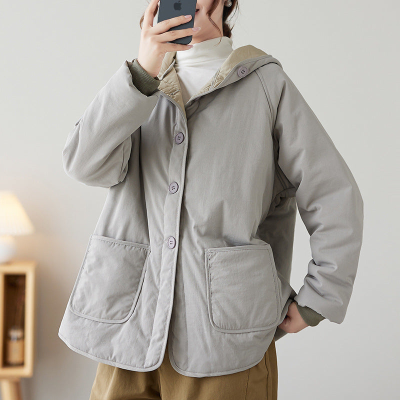 Luna Workwear – Veste Courte Gris Clair ORIS WEAR