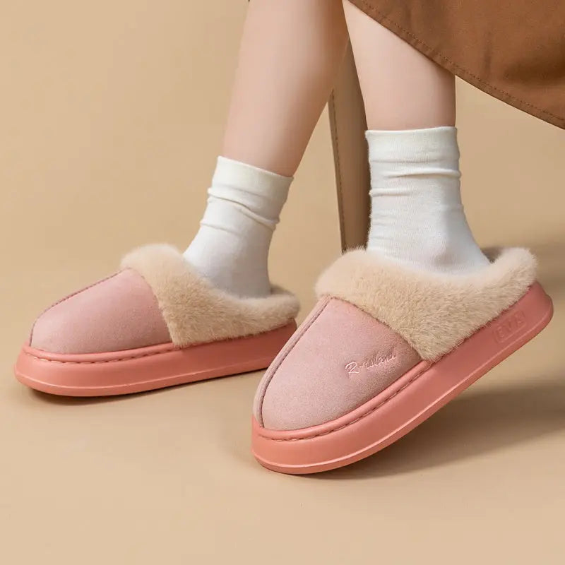 Mules Douillettes Unisexes en Coton Fluffy Antidérapantes ORIS WEAR