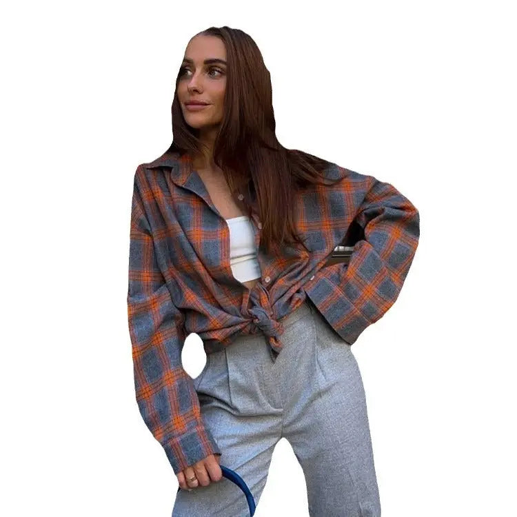 Chemise à carreaux oversize – Style casual et tendance ORIS WEAR
