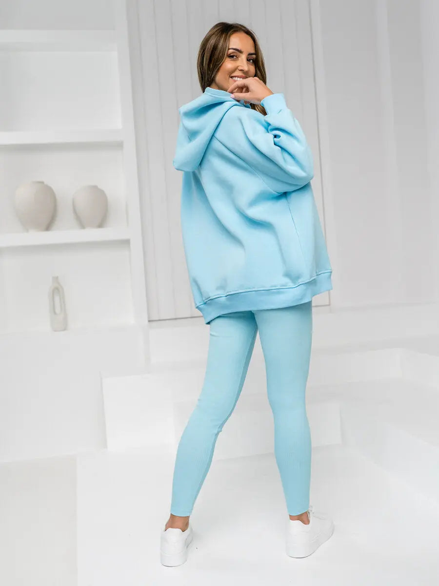 Sweatshirt Femme Coton Doux – 3 Pièces ORIS WEAR