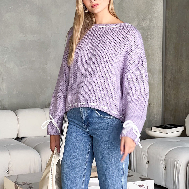 Pull Juliette Noeud Élégant ORIS WEAR