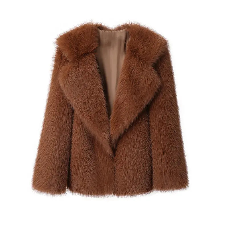 Veste courte en fausse fourrure – Douceur cocoon et élégance ORIS WEAR