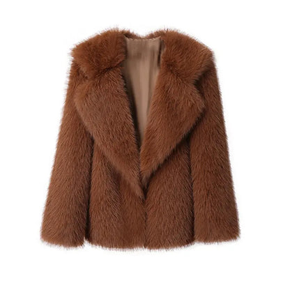 Veste courte en fausse fourrure – Douceur cocoon et élégance ORIS WEAR