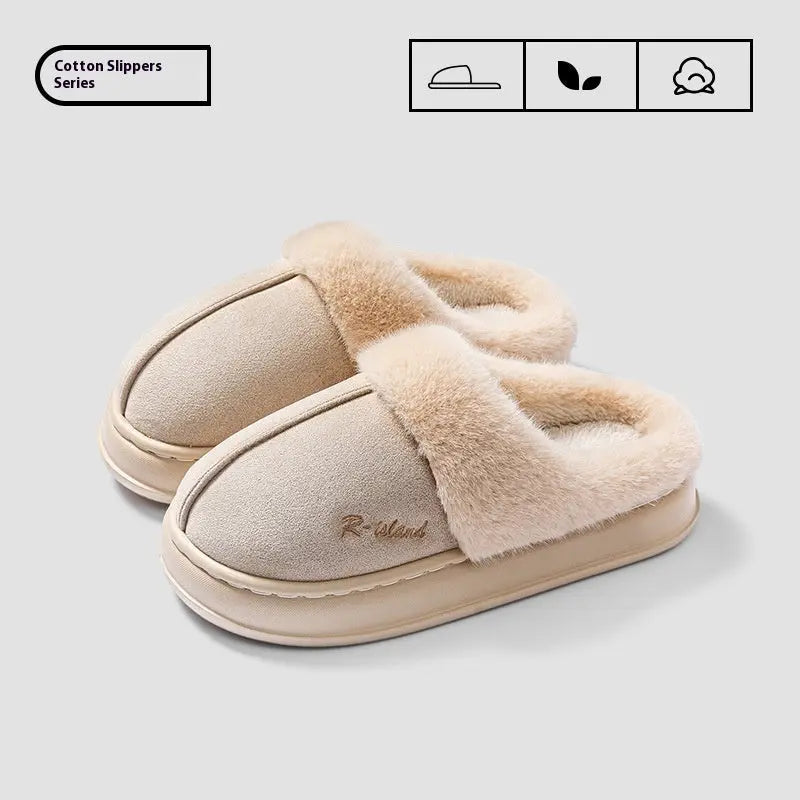 Mules Douillettes Unisexes en Coton Fluffy Antidérapantes ORIS WEAR