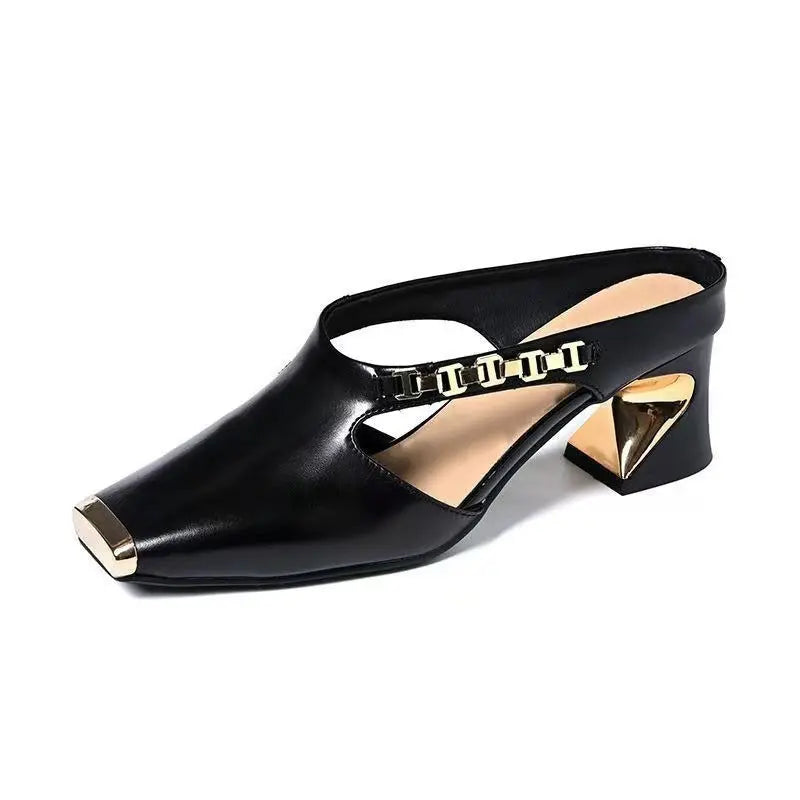 Mules à talon design – Ouvertes et élégantes ORIS WEAR