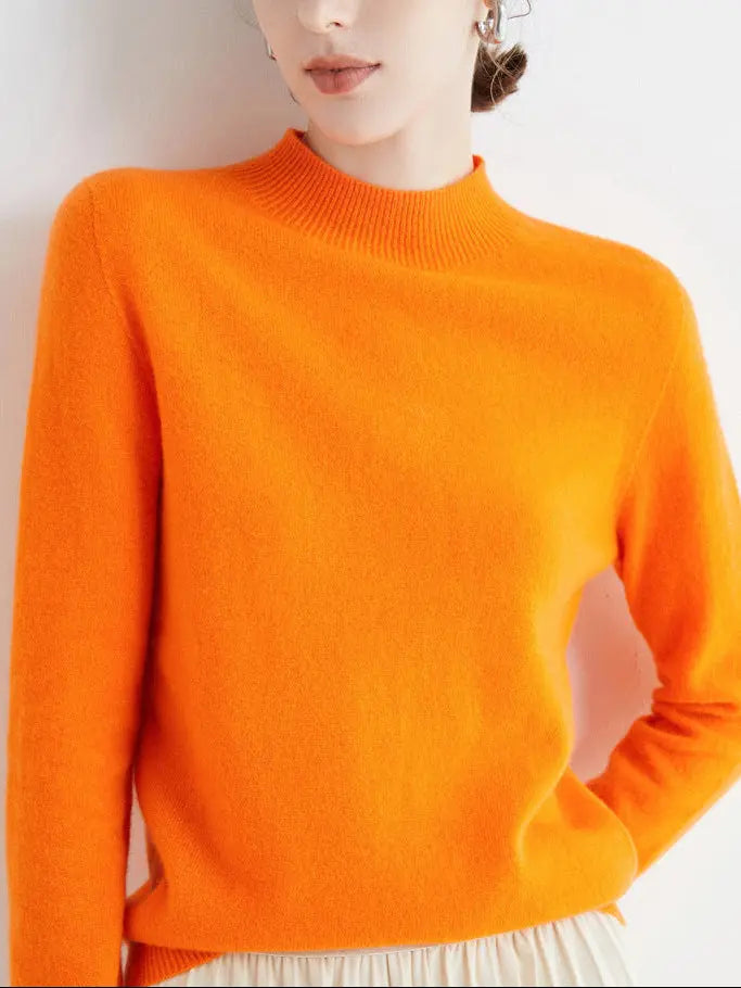Pull en laine col montant chic et confortable ORIS WEAR