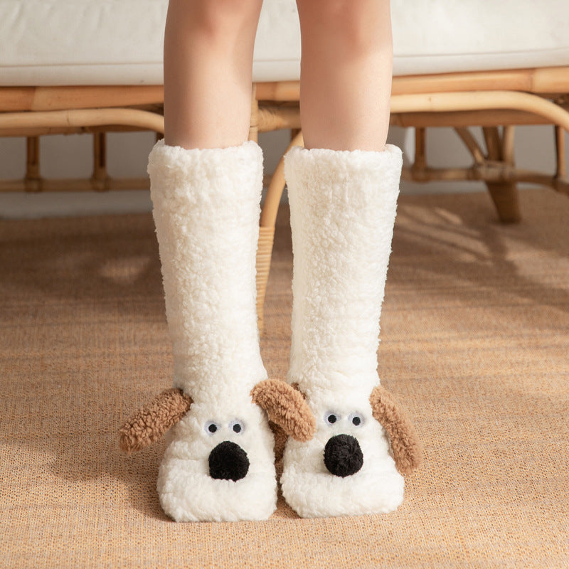 Chaussettes Antidérapantes Chien Cartoon ORIS WEAR
