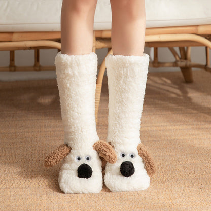 Chaussettes Antidérapantes Chien Cartoon ORIS WEAR
