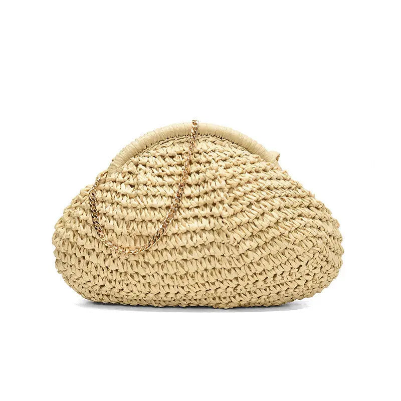 Pochette Positano Chic Naturel Doré ORIS WEAR