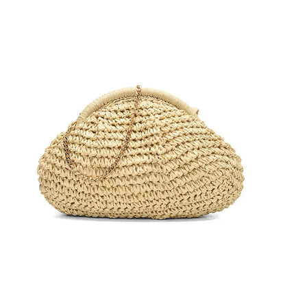 Pochette Positano Chic Naturel Doré ORIS WEAR