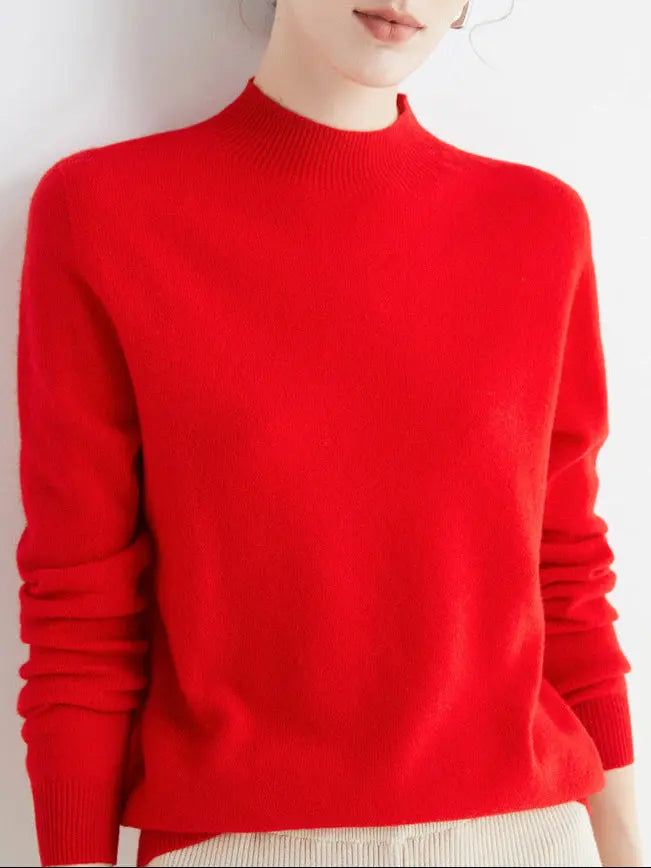 Pull en laine col montant chic et confortable ORIS WEAR