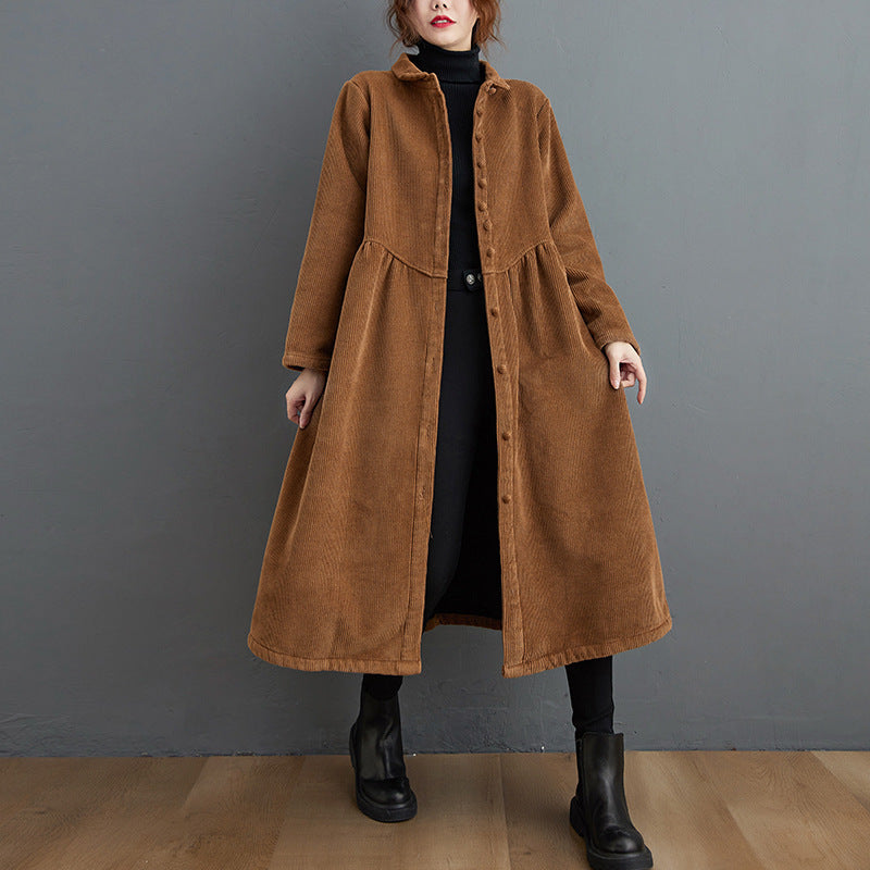 Manteau décontracté en velours côtelé ORIS WEAR