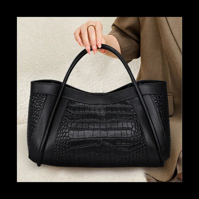 Sac à Main Effet Crocodile en cuir ORIS WEAR