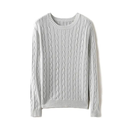 Pull torsadé à manches longues pour femme ORIS WEAR