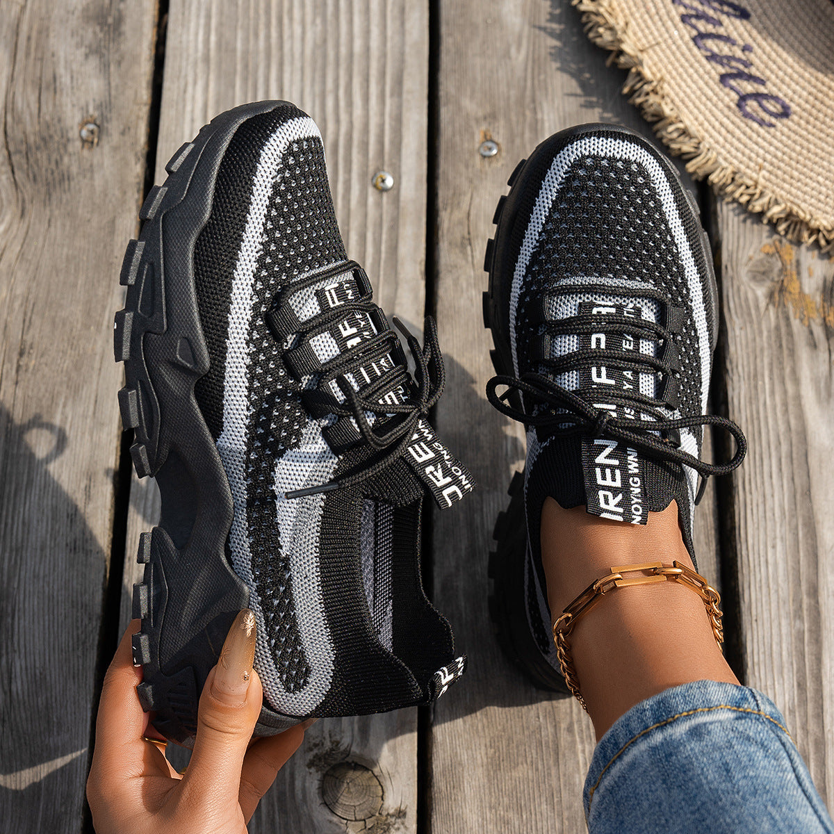 Baskets femme Flyknit respirantes ORIS WEAR