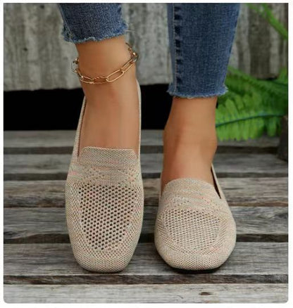 Summer Round Toe Women's Low Top Sports Flat Shoes ORIS WEAR