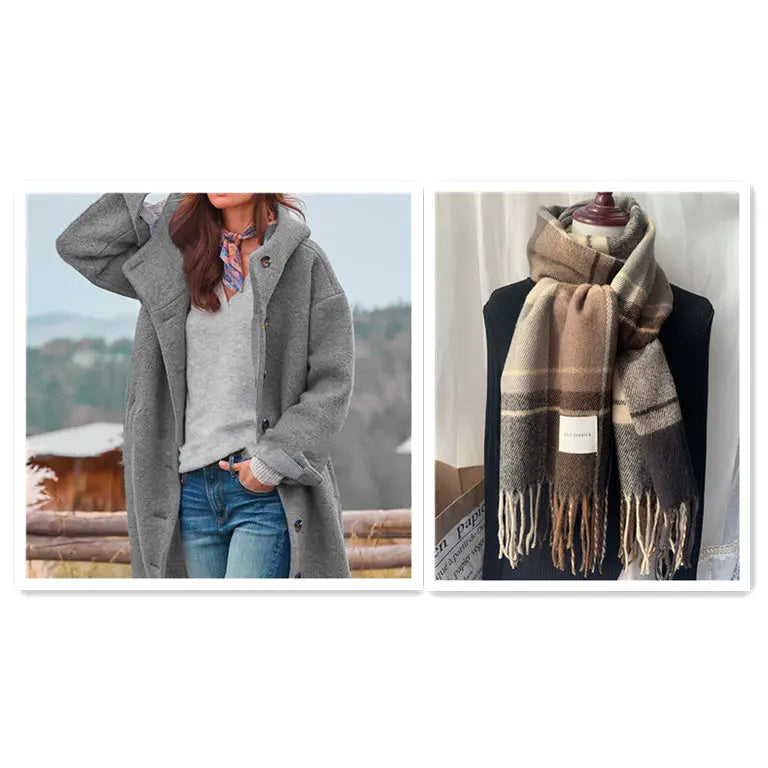 Best Manteau Élégant en Tweed – Chic & Intemporel ORIS WEAR
