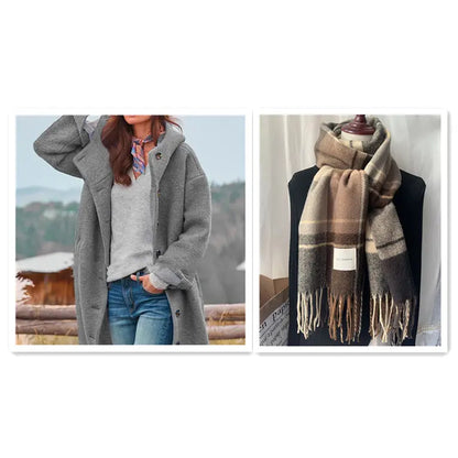 Best Manteau Élégant en Tweed – Chic & Intemporel ORIS WEAR