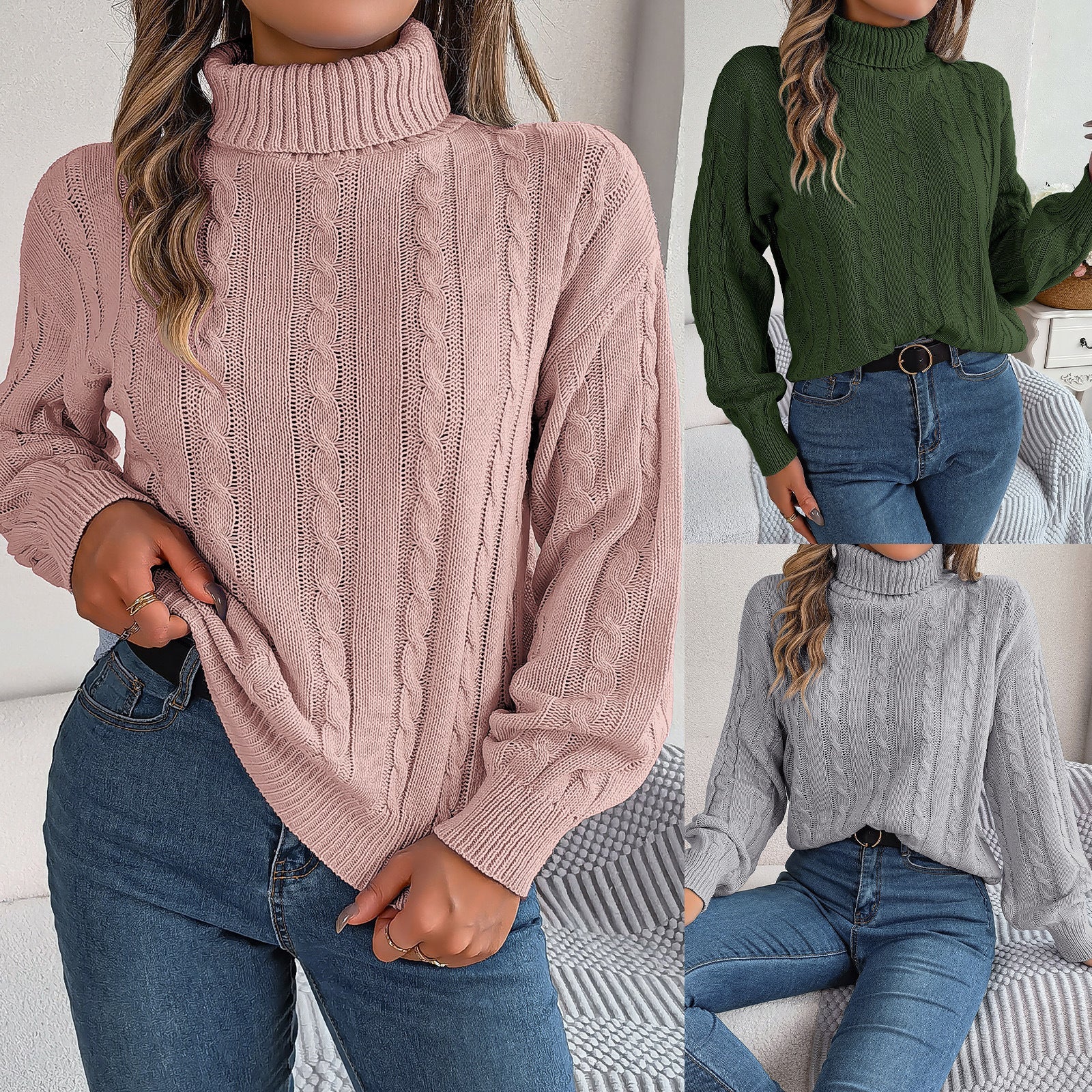 Pull femme élégante rose — ORIS WEAR