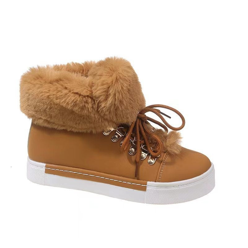 Bottes Martin Peluche Femme ORIS WEAR